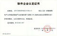 軟件企業(yè)認定證書(shū)